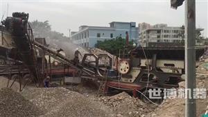 二合一建筑垃圾破碎机，三合一移动破碎机，四合一破碎站